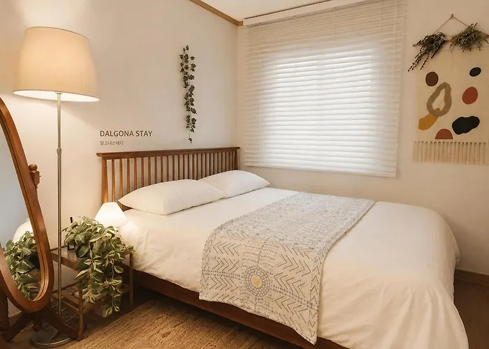Appartement Dalgona Mangwon L Mangwon Market 10 Sec Class Cleanliness Quiet And Cool Ground Floor