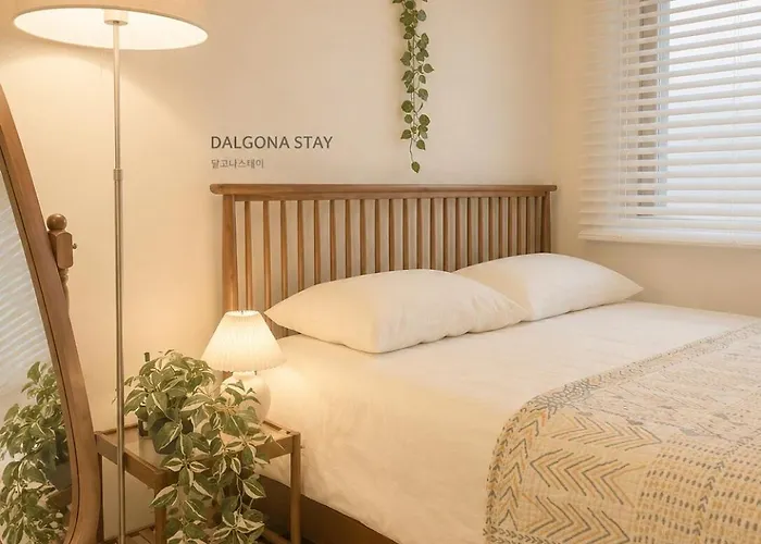 Appartement Dalgona Mangwon L Mangwon Market 10 Sec Class Cleanliness Quiet And Cool Ground Floor